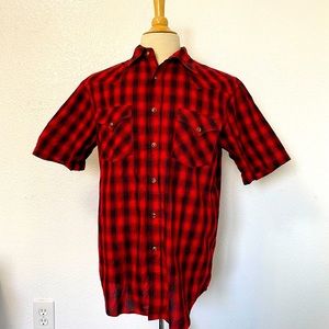 Pendleton Men's Short Sleeve Snap Front Shirt